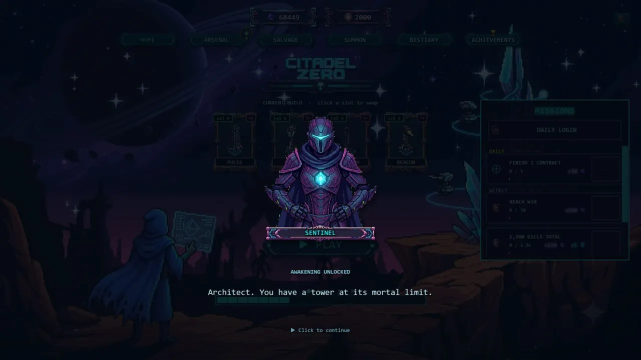 Citadel Zero screenshot 1
