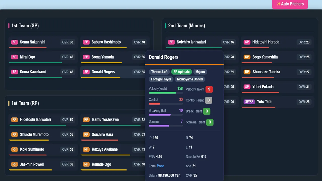 Baseball Empire screenshot 2