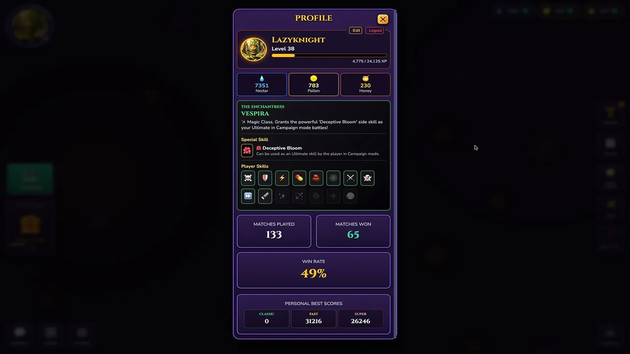 Hex Clash - The Fractured Combs screenshot 4