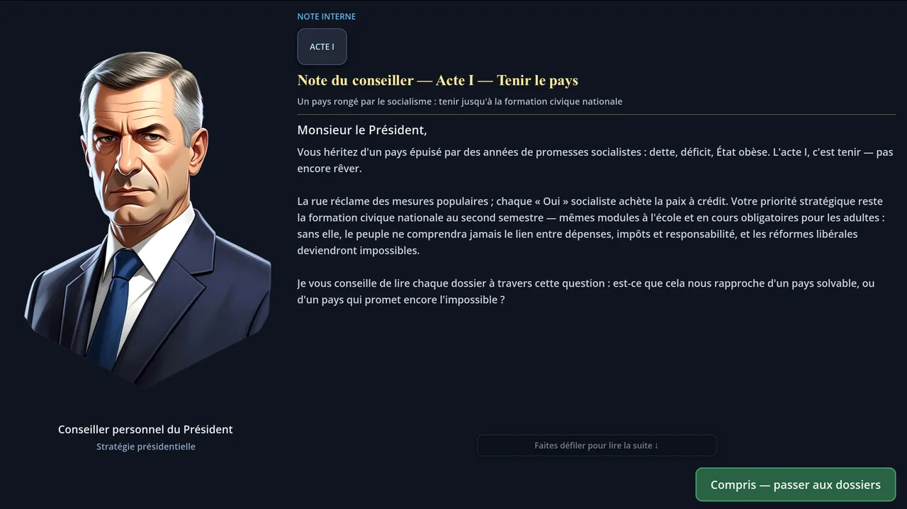 Mandat screenshot 3