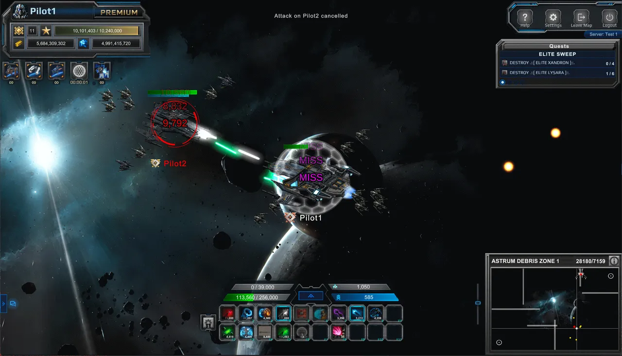 Debris Zone screenshot 1