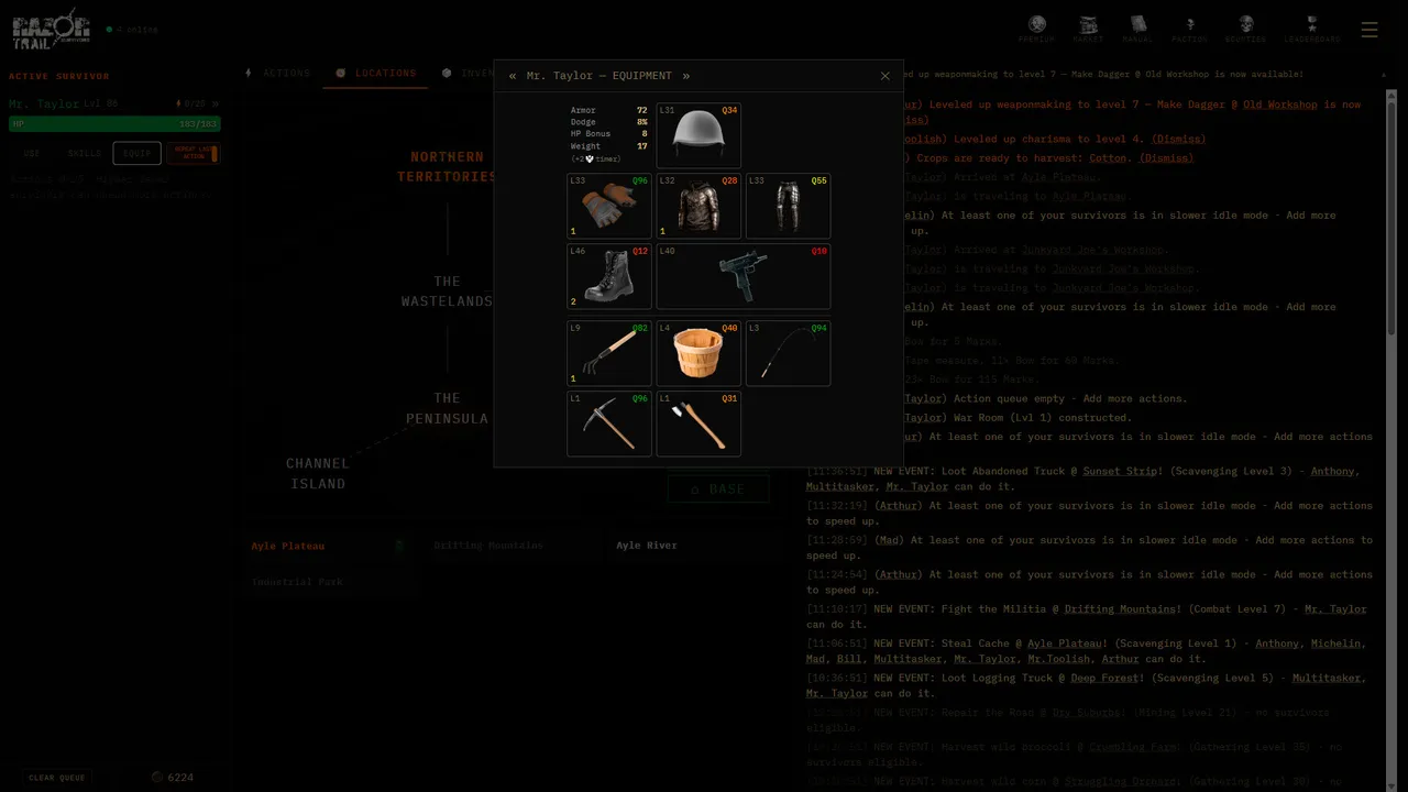 Razor Trail Survivors screenshot 2