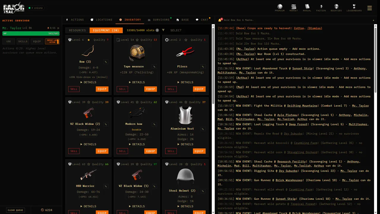 Razor Trail Survivors screenshot 5