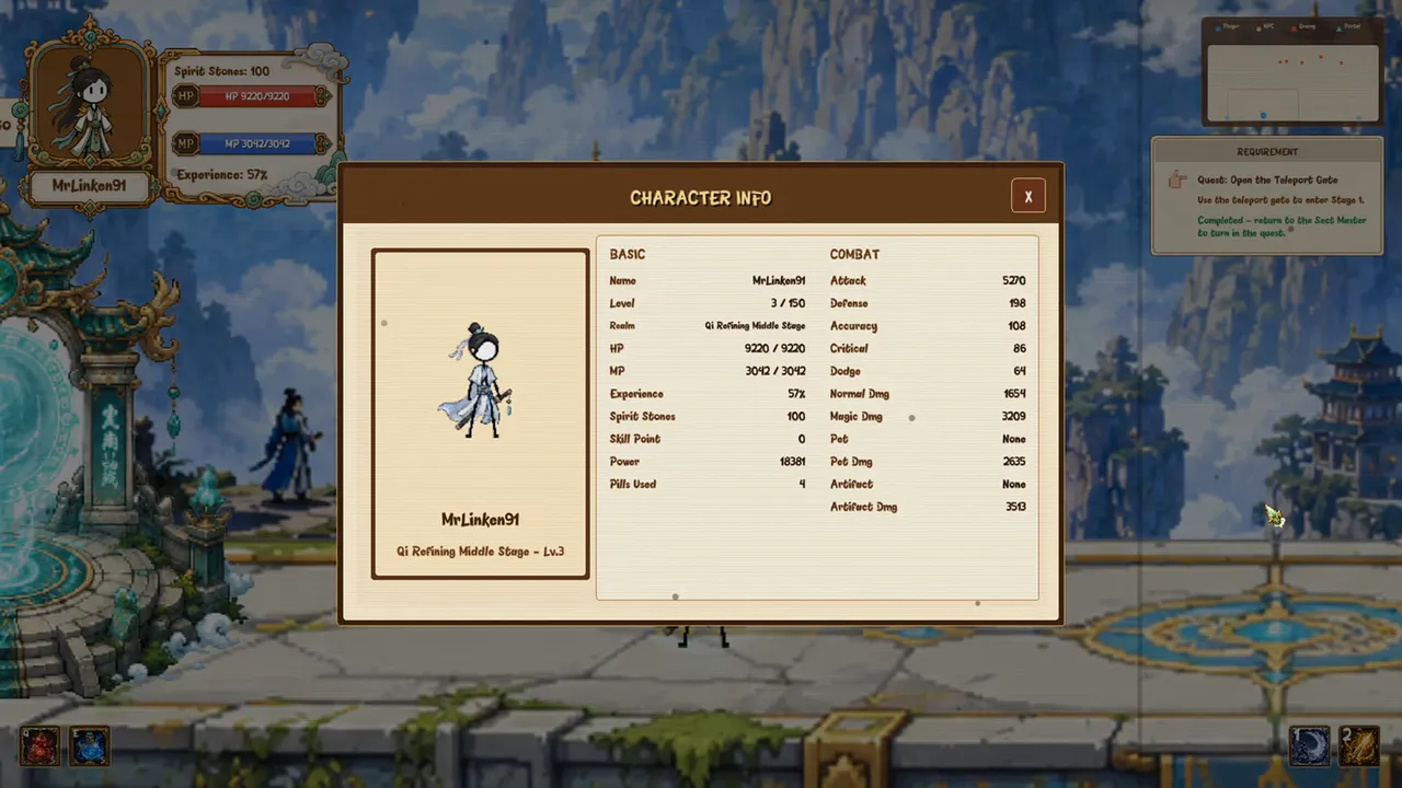 Stickman Cultivating Immortality screenshot 1
