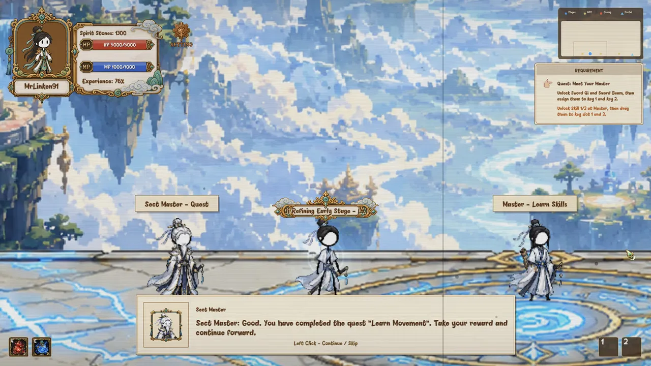 Stickman Cultivating Immortality screenshot 2