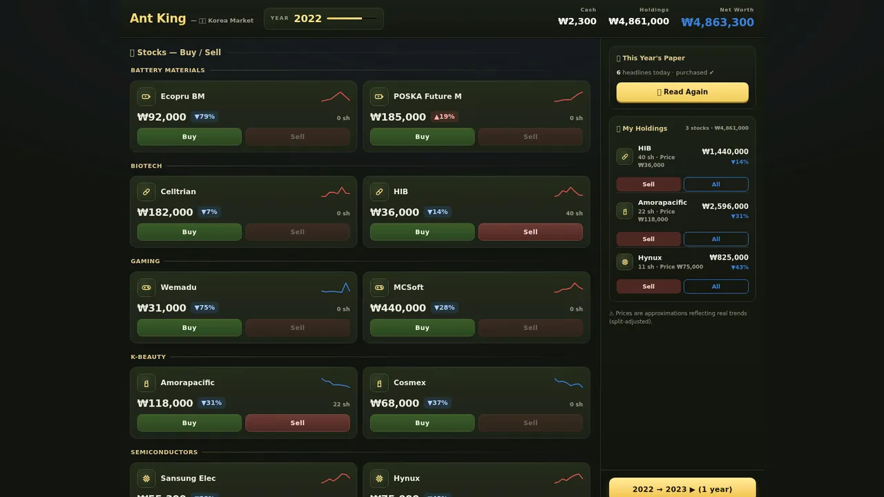 Ant King: 2015–2025 screenshot 2