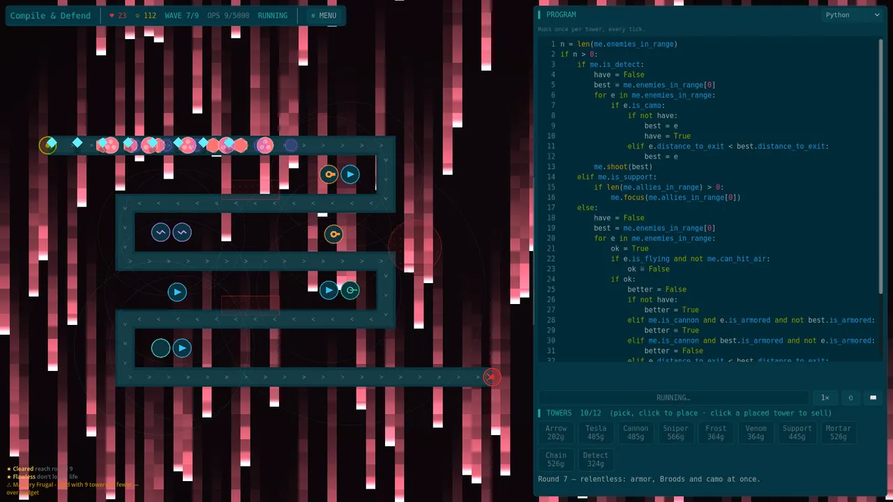Compile & Defend screenshot 3