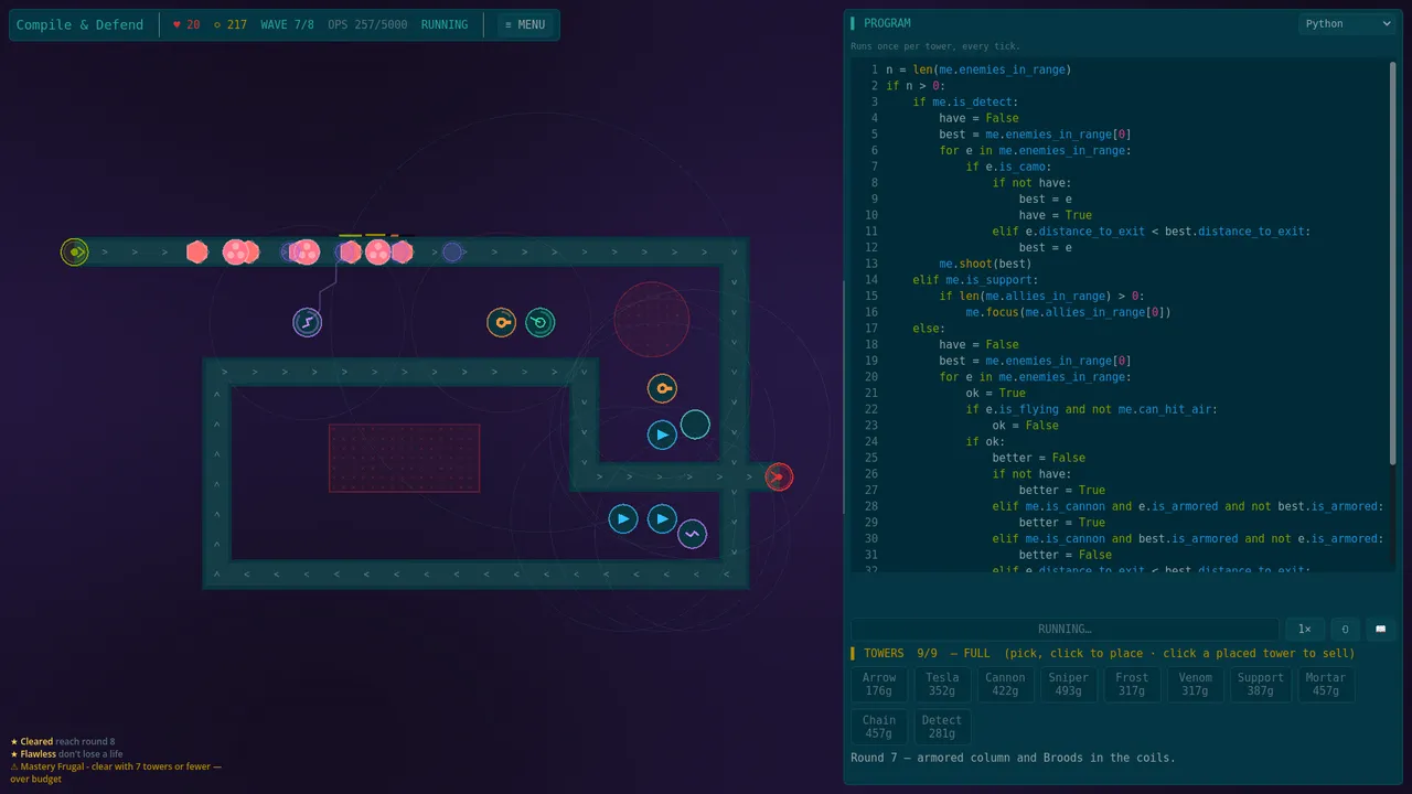Compile & Defend screenshot 5