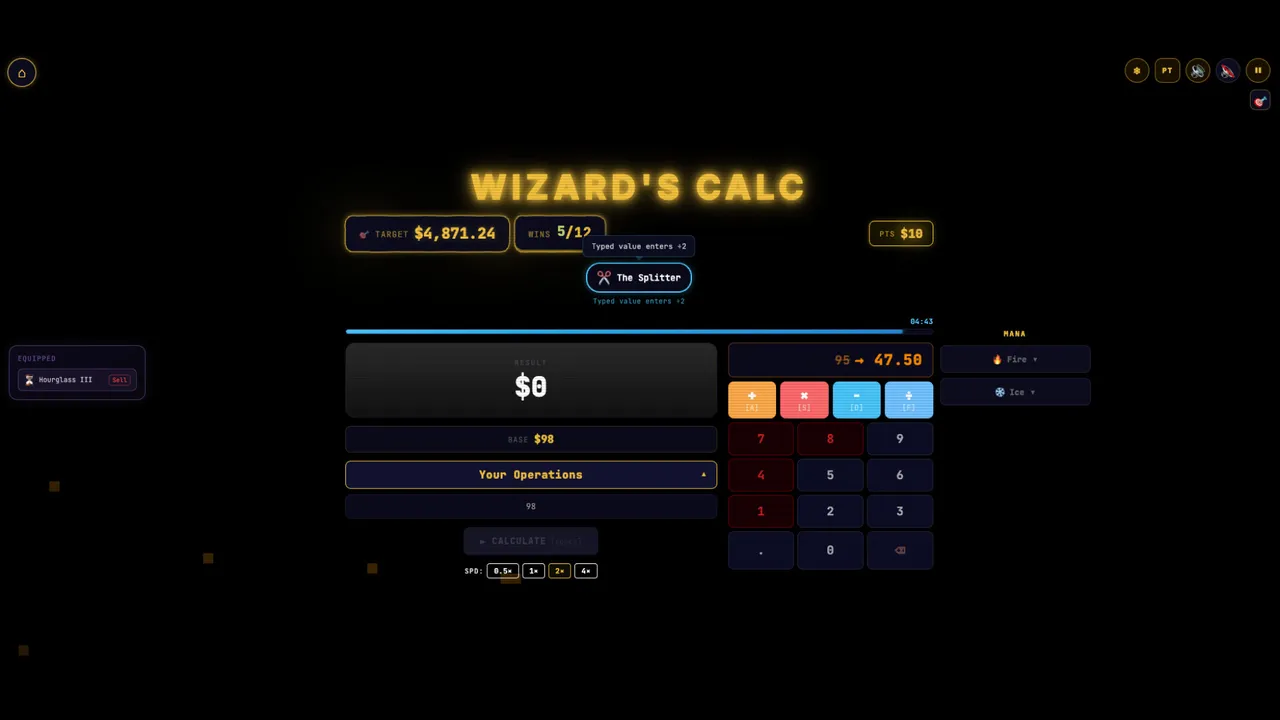 Wizard's Calc screenshot 3