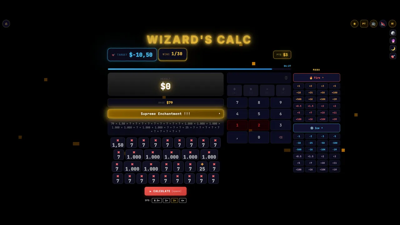 Wizard's Calc screenshot 5