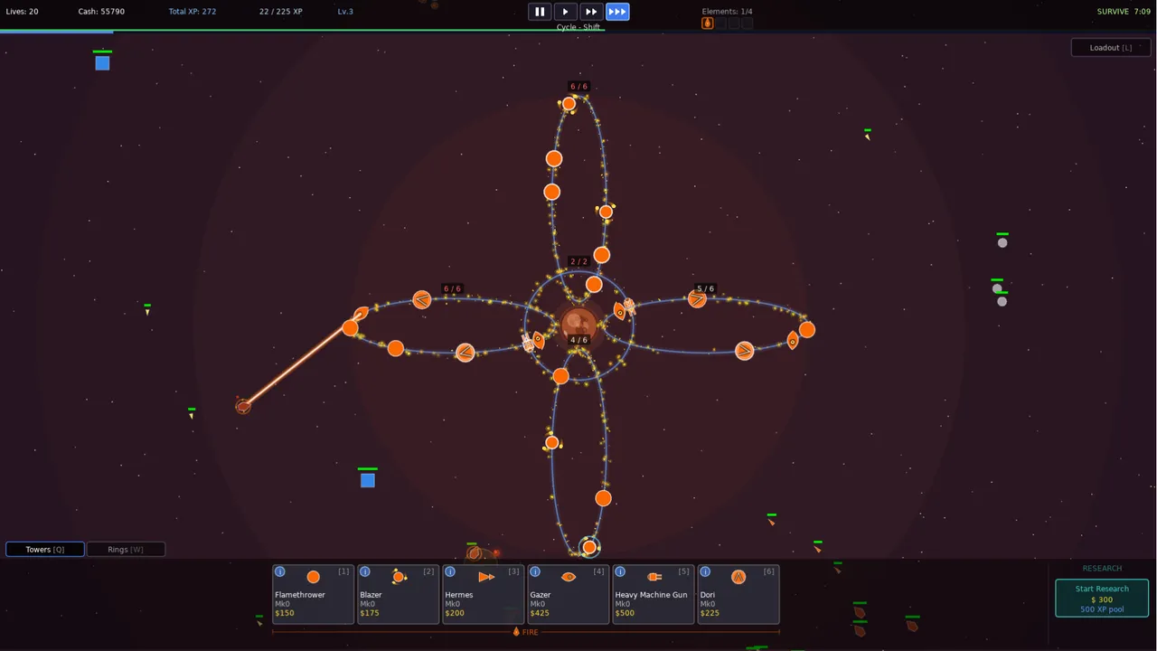 Orbital Tower Defence screenshot 5