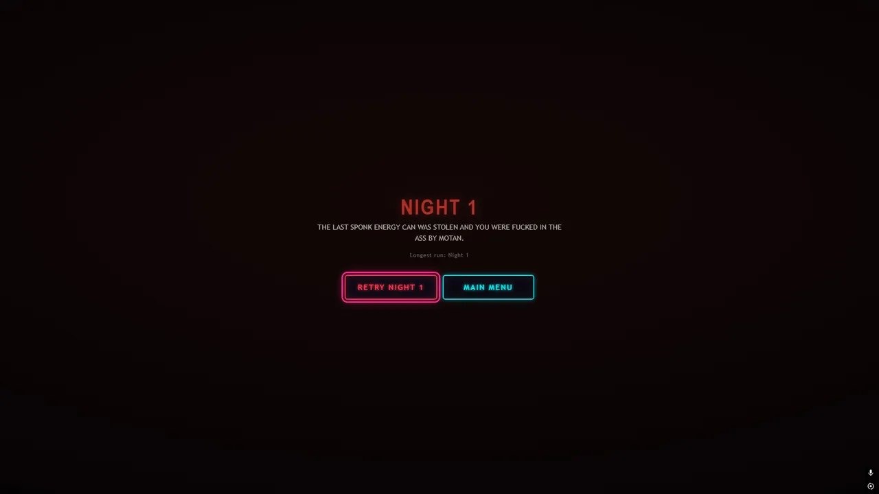 No Final Night: Protect The Sponk Can screenshot 3