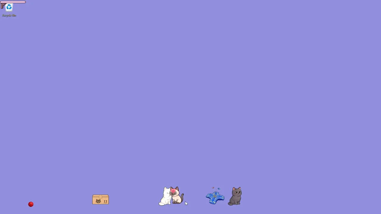 Desktop Pet: Idle Cats Cozy Chaotic Companions for your screen screenshot 1