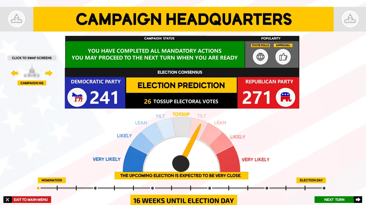 The Political Simulator screenshot 1