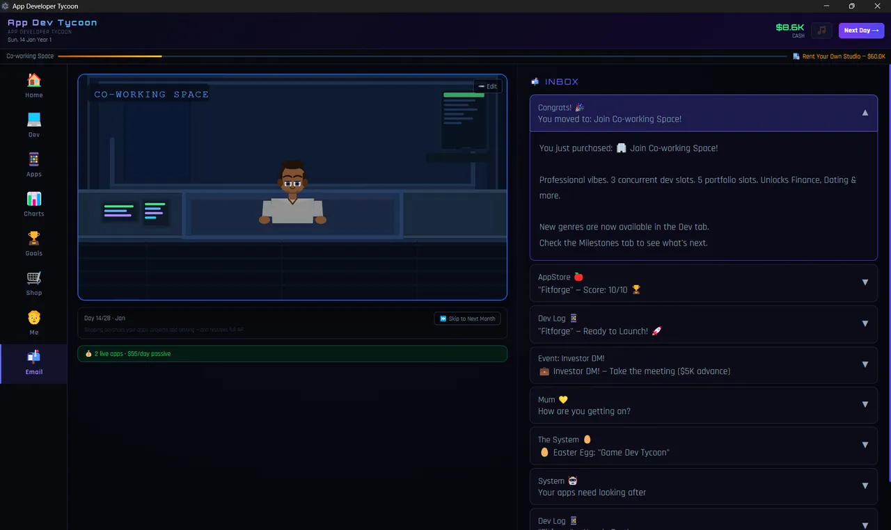 App Developer Tycoon screenshot 2